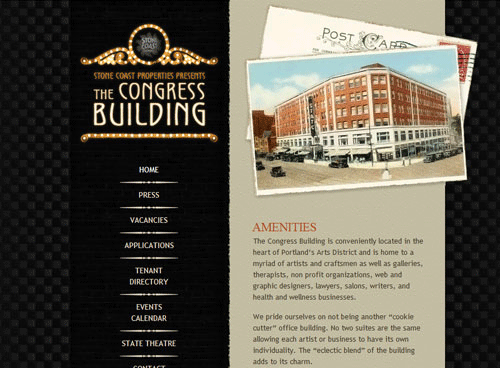 Website bất động sản Stone Coast Properties, thiết kế web bất động sản