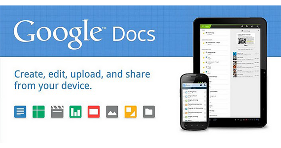 Phần mềm Google Docs for Android Phần mềm Google Docs for Android