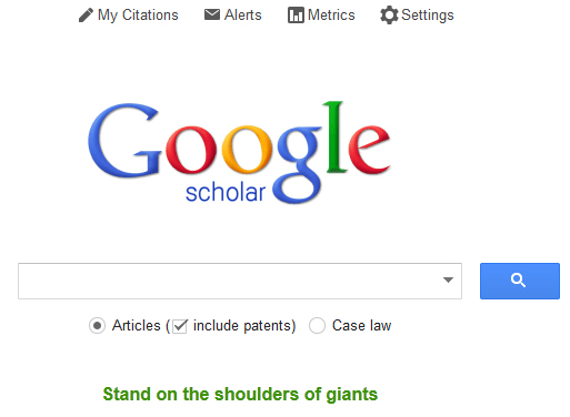 Google Scholar Google Scholar
