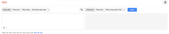 dịch thuật, Google Translate dịch thuật, Google Translate