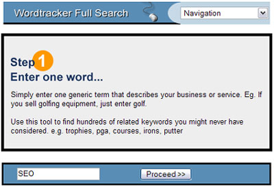 keyword14 Wordtracker Full Search