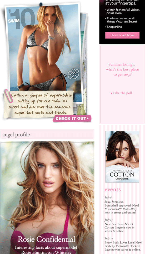 Victoria’s Secret facebook, thiết kế website sáng tạo Victoria’s Secret facebook, thiết kế website sáng tạo