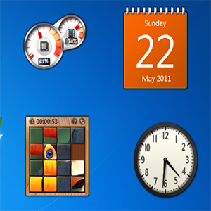 Cách cài Gadget cho Windows 10