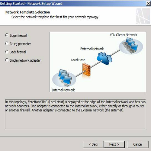 Microsoft Forefront TMG – Sử dụng Network Template