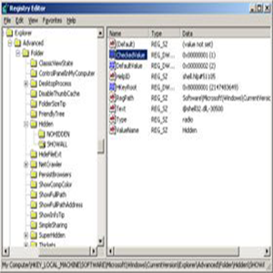 Khôi phục thư mục ẩn trong Windows khi bị virus