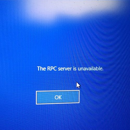 Cách khắc phục lỗi “RPC server is unavailable”
