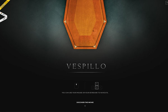 Website Vespillo le film thiết kế non-navigation Website Vespillo le film thiết kế non-navigation