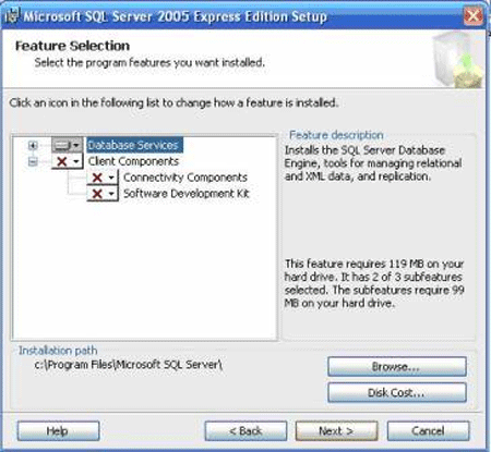 Hướng dẫn cài đặt hệ quản trị cơ sở dữ liệu Microsoft SQL Server 2005