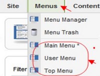 Quản lý menu trong joomla - 01 Quản lý menu trong joomla - 01